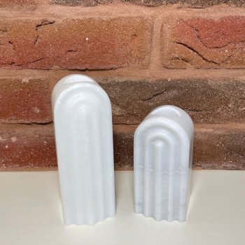 Stabkerzenhalter Marmor 2er Set